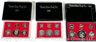 United States Mint Proof Sets 1979, 1980 & 1982