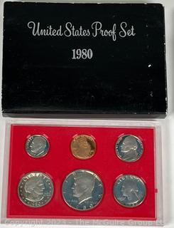 United States Mint Proof Sets 1979, 1980 & 1982