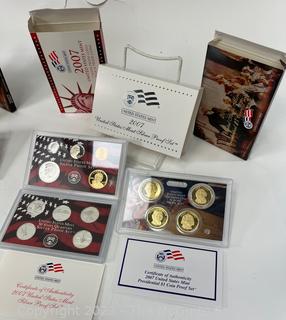 2007 United States Mint Silver Proof Sets 