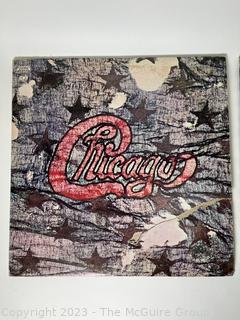 Five (5) Vinyl Record Albums: Includes: Chicago; Shanana; The Guess Who; Loggins And Messina and Sweet.