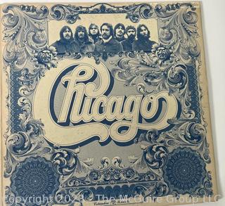 Five (5) Vinyl Record Albums: Includes: Chicago; The Byrds; Neil Diamond; Stephen Stills and Bachman-Turner-Overdrive