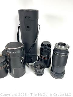 Vintage 35mm Camera Equipment and Lenses (see all photos in the gallery for more detail) 