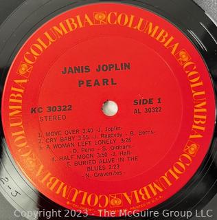 Vinyl Record Album: Janis Joplin, "Pearl", Columbia Records 1971.