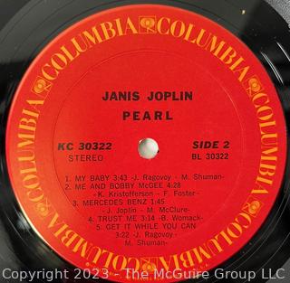 Vinyl Record Album: Janis Joplin, "Pearl", Columbia Records 1971.