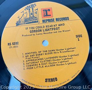 Vinyl Record Album: Gordon Lightfoot, "If You Could Read My Mind", Reprise Records 1970.