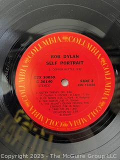 Vinyl Record Album: Bob Dylan, Double Album "Self Portrait", Columbia Records 1970.