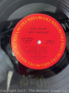 Vinyl Record Album: Bob Dylan, Double Album "Self Portrait", Columbia Records 1970.