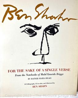 Two (2) Books Including Ben Shahn: For the Sake of a Single Verse and The World of MC Escher