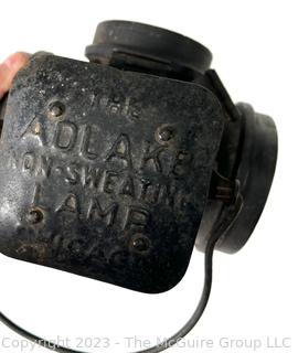 Adlake Non Sweating Railroad Signal Lamp Lantern, #1270, Great Britain. 