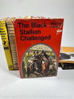 Collection of "The Black Stallion" by Walter Farley Hard Cover Books by Various Publishers