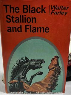 Collection of "The Black Stallion" by Walter Farley Hard Cover Books by Various Publishers