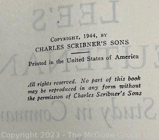 Three (3) Volumes Complete Set of Lee's Lieutenants: A Study In Command by Douglas Southall Freeman, 1942.  Book
