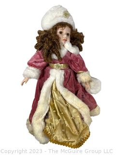 Seymour Mann Connoisseur Collection Doll with Porcelain Head.  20" long