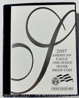 U.S. Mint 2007 American Eagle One Ounce Silver Proof Coin