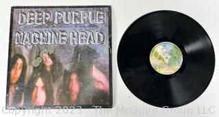 Vinyl Record Album: Machine Head, "Deep Purple", Warner Bro's Records 1972.