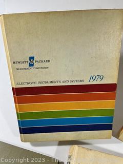 Five (5) Vintage Books on Computers and Technology, Including Hewlitt Packard circa 1970s & 1980's