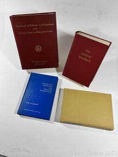 Four (4) Scientific/Technical Books including "Fundamental Algorithms - The Art of Computer Programming"