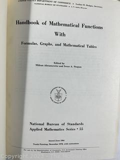 Four (4) Scientific/Technical Books including "Fundamental Algorithms - The Art of Computer Programming"