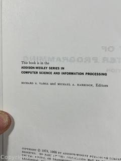 Four (4) Scientific/Technical Books including "Fundamental Algorithms - The Art of Computer Programming"