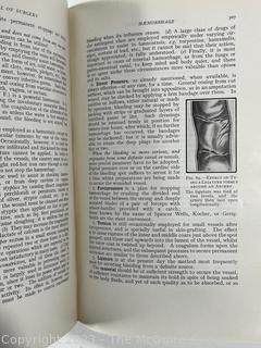 1933 Rose and Carless' Manual of Surgery, 14th Edition by Cecil P.G. Wakely John B Hunter. Book  