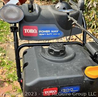 TORO Power Max 928 OE Snow Blower 265cc Motor