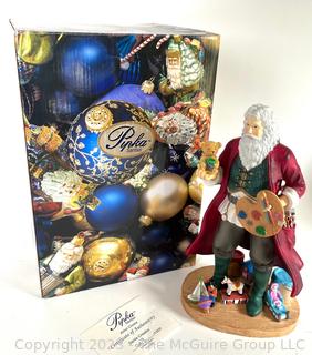 Pipka Santas Reflections Of Christmas with Certificate of Authenticity In Box - Santa Creates 2013