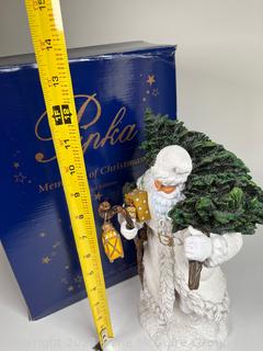 Pipka Santas Reflections Of Christmas with Certificate of Authenticity In Box - The Winterman 