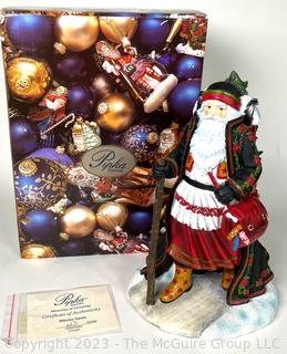 Pipka Santas Reflections Of Christmas with Certificate of Authenticity In Box - Mikulas Santa 2014