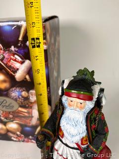 Pipka Santas Reflections Of Christmas with Certificate of Authenticity In Box - Mikulas Santa 2014