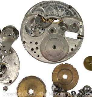 Collection of Vintage Watches, Parts and Movements