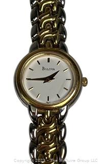 Ladies Bulova Quartz Wrist Watch