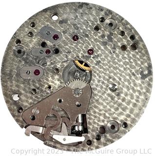 Elgin Pocket Watch Movement Model 571 USA N 10728  8 Adjustments 21 Jewels