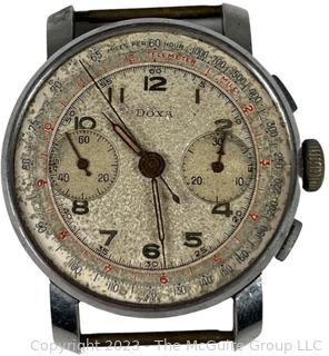 Vintage Doxa Chronograph Wrist Watch