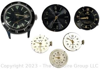 Group of Men's Watches and Parts