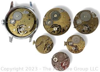 Group of Men's Watches and Parts