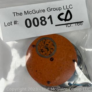 Elgin Pocket Watch Parts including Enamel Dial