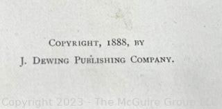Picturesque California: The Rocky Mountains and the Pacific Slope Edited by John Muir  Published by J. Dewing Publishing Co., 1888. 12.5 x 16"
