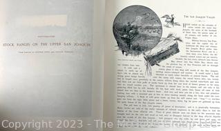 Picturesque California: The Rocky Mountains and the Pacific Slope Edited by John Muir  Published by J. Dewing Publishing Co., 1888. 12.5 x 16"
