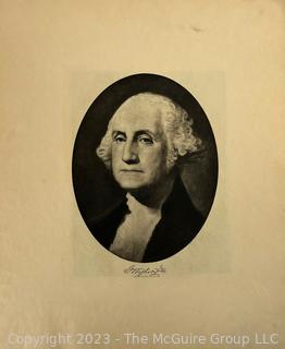 National Gallery Of Presidents Portfolio With 25 Photogravure Portraits From George Washington To Theodore Roosevelt, The Colonial Press, New York & London, Congressional 
Library Edition. 20"h x 16.25"w. See all photos in the gallery