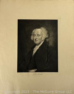 National Gallery Of Presidents Portfolio With 25 Photogravure Portraits From George Washington To Theodore Roosevelt, The Colonial Press, New York & London, Congressional 
Library Edition. 20"h x 16.25"w. See all photos in the gallery