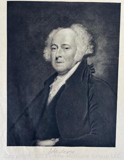 National Gallery Of Presidents Portfolio With 25 Photogravure Portraits From George Washington To Theodore Roosevelt, The Colonial Press, New York & London, Congressional 
Library Edition. 20"h x 16.25"w. See all photos in the gallery