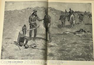 Book: "Done in the Open - Drawings by Frederic Remington", with an Introduction and Verses by Owen Wister 1902