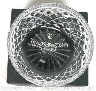 Waterford Cut Crystal Bowl with Box.  8" in Diameter and 4" tall.