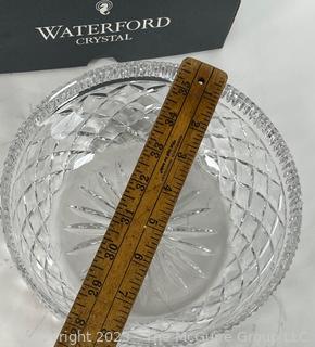 Waterford Cut Crystal Bowl with Box.  8" in Diameter and 4" tall.