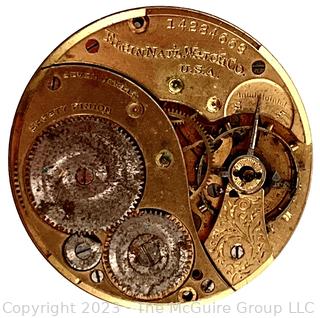 Elgin National Watch Company Pocket Watch Movement