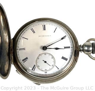 New York Watch Company Size 18 Pocket Watch. Movement SN# 73650  Chas. E. Hayward Model