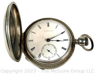 New York Watch Company Size 18 Pocket Watch. Movement SN# 73650  Chas. E. Hayward Model