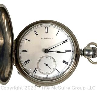 New York Watch Company Size 18 Pocket Watch. Movement SN# 73650  Chas. E. Hayward Model