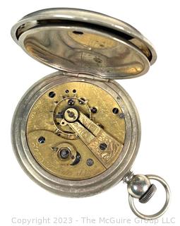 New York Watch Company Size 18 Pocket Watch. Movement SN# 73650  Chas. E. Hayward Model