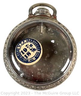 14kt Gold Filled Pocket Watch Case, Made in France.